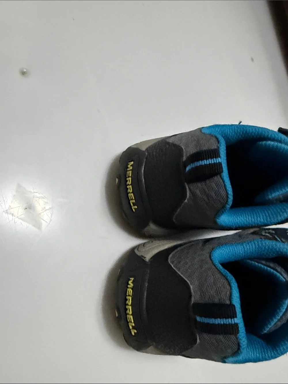 Merrell Kids Black and Blue Trail Sneakers